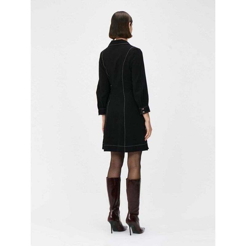 Veronika Maine Viscose Twill Wrap Dress image number 1